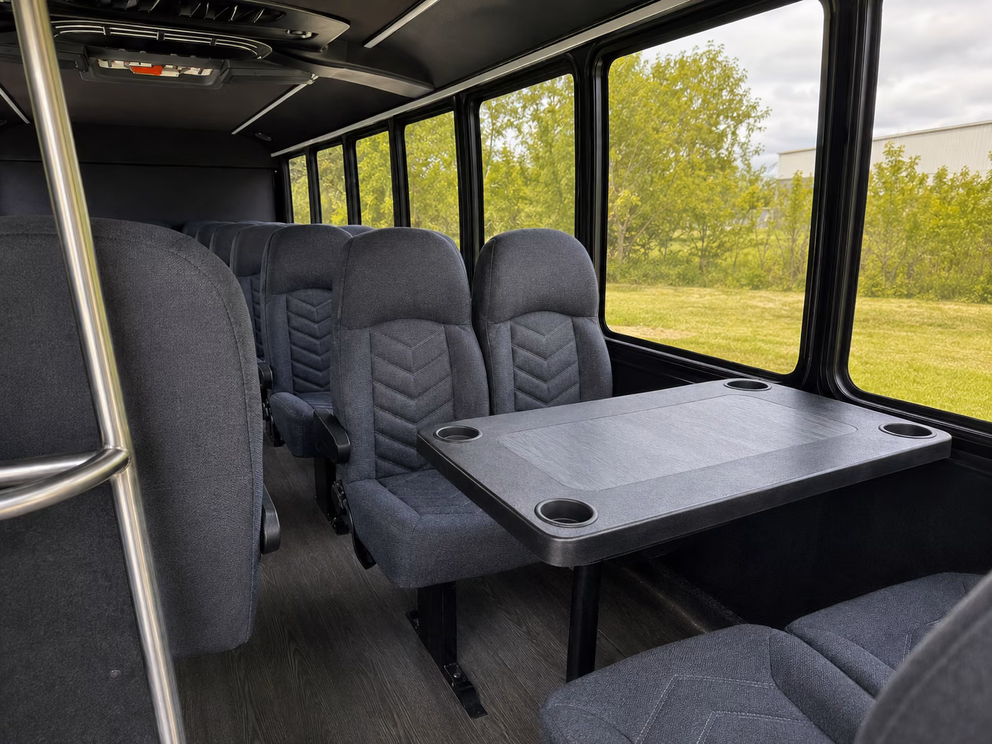 charter buses for grand rapids weddings at barn and estate venues