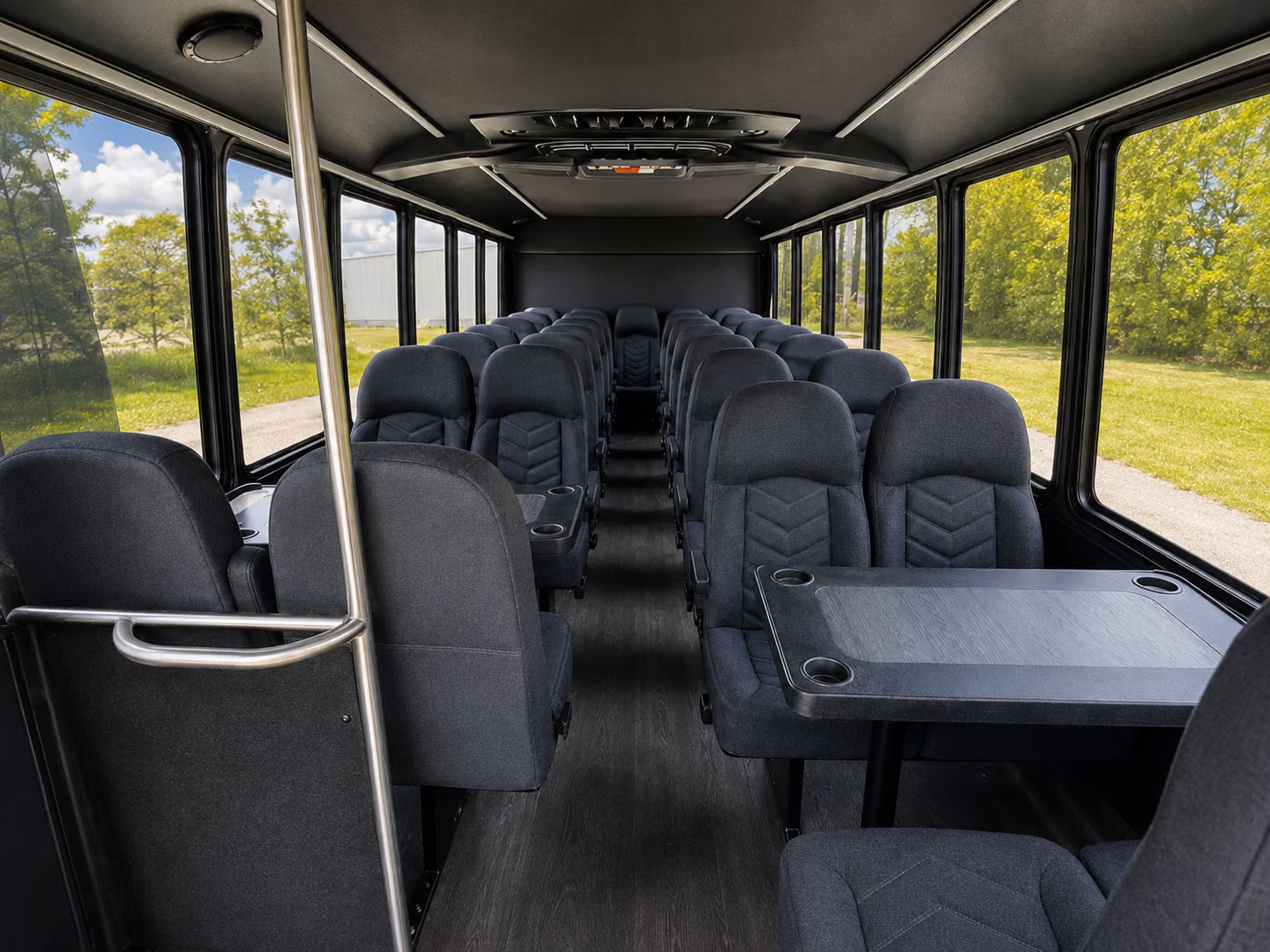 grand rapids 15 passenger minibus interior