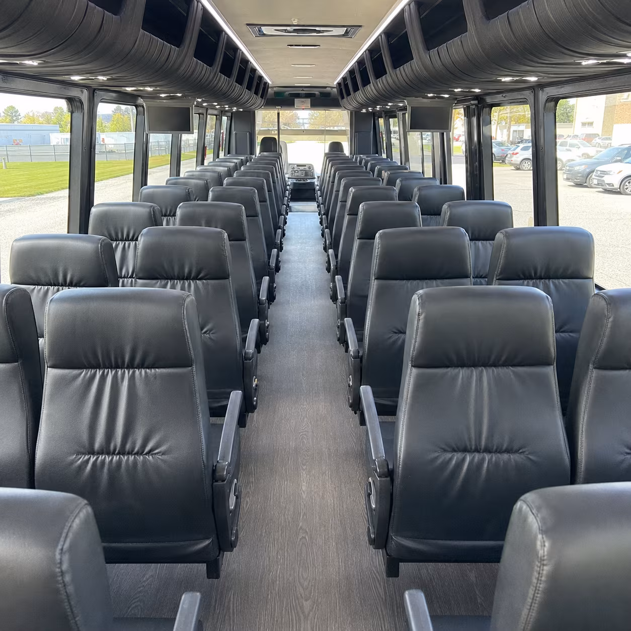 grand rapids 30 passenger minibus inside