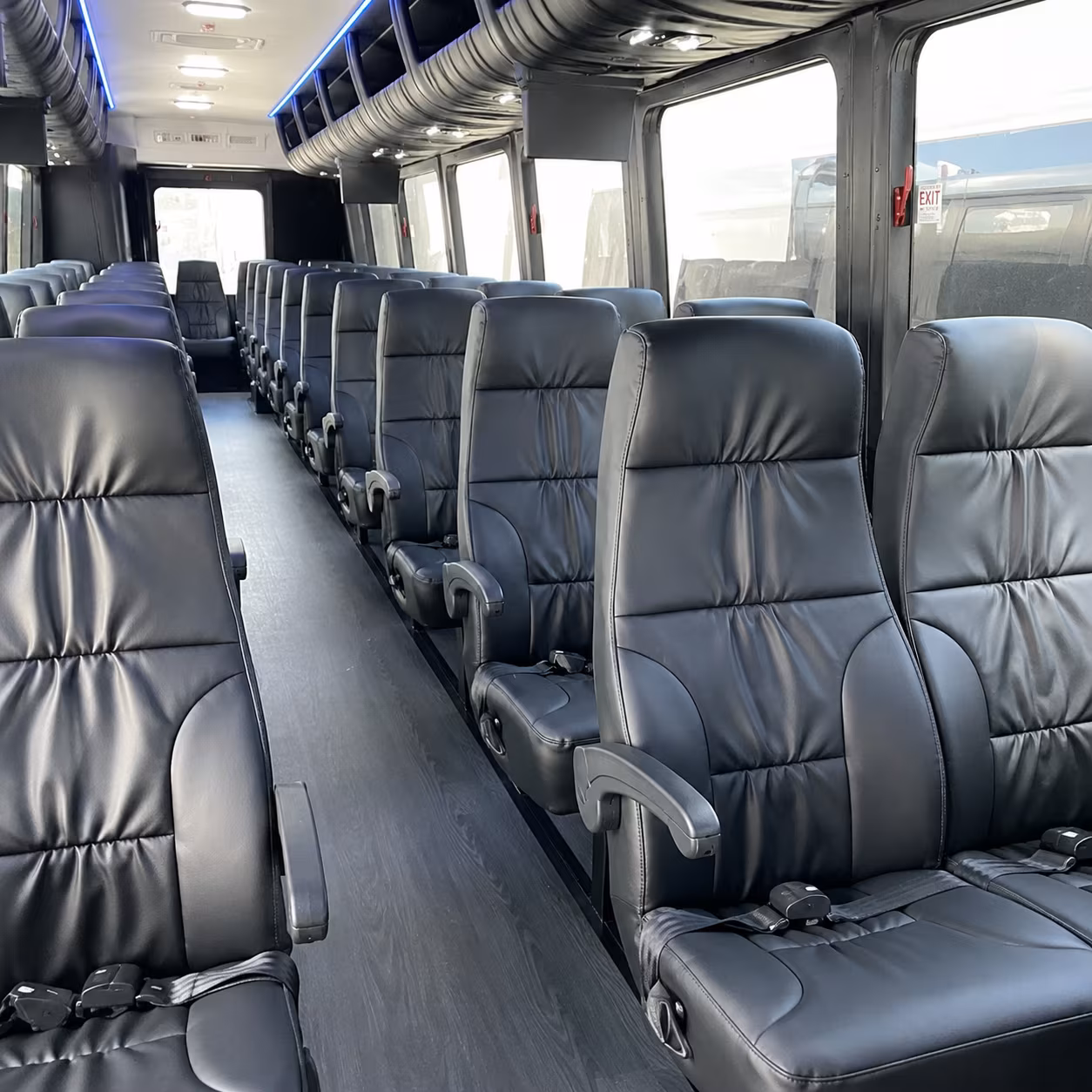 grand rapids 30 passenger minibus interior