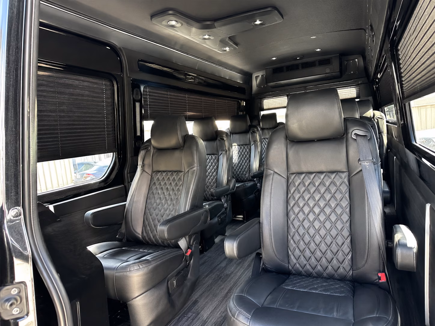 grand rapids corporate event transportation onboard seating