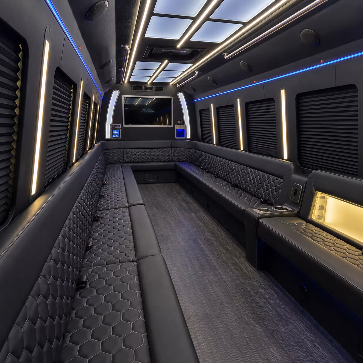 grand rapids party bus rentals inside