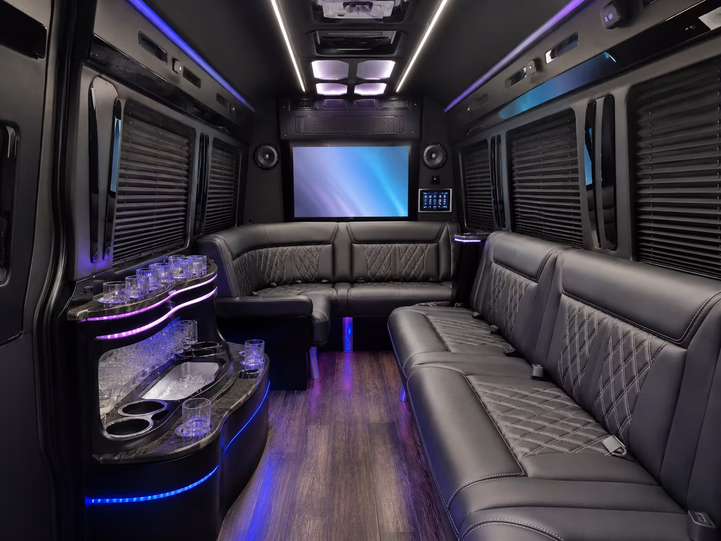 grand rapids sprinter limousine interior