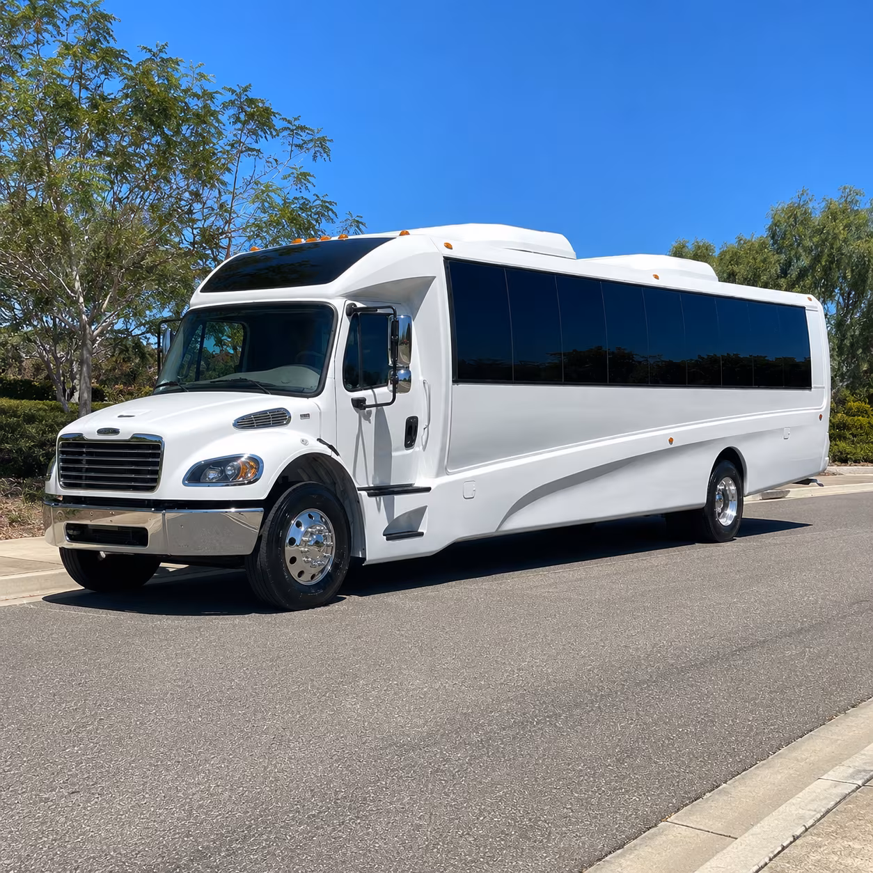 shuttle buses for weekly sunday worship services in grand rapids